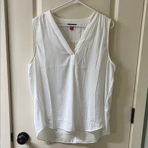 Vince Camuto Rumpled Satin Blouse